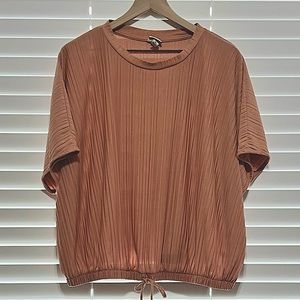 A New Day Women’s Mauve Size XL Slouchy Crop Top